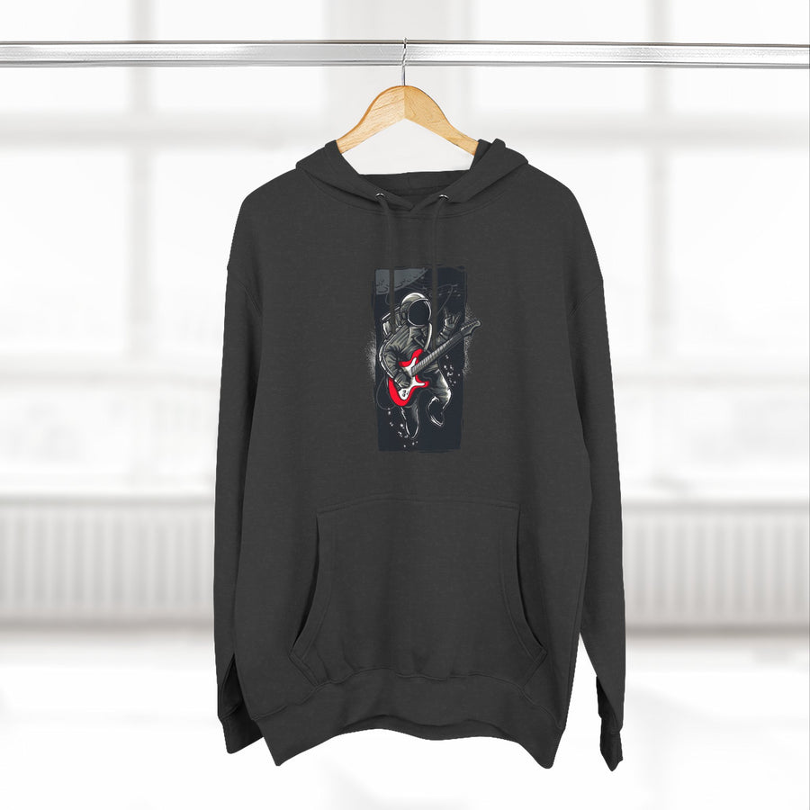 Rock Your Style Three-Panel Fleece Hoodie - Perfect for Concerts, Casual Wear, Gifts for Musicians, Cozy Layering, Unisex Fashion