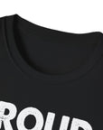 Black PROUD NEW DAD T-Shirt