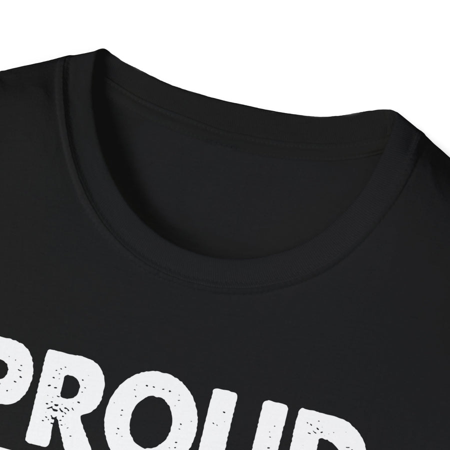 Black PROUD NEW DAD T-Shirt