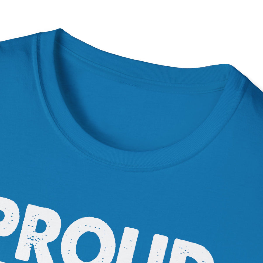 Black PROUD NEW DAD T-Shirt