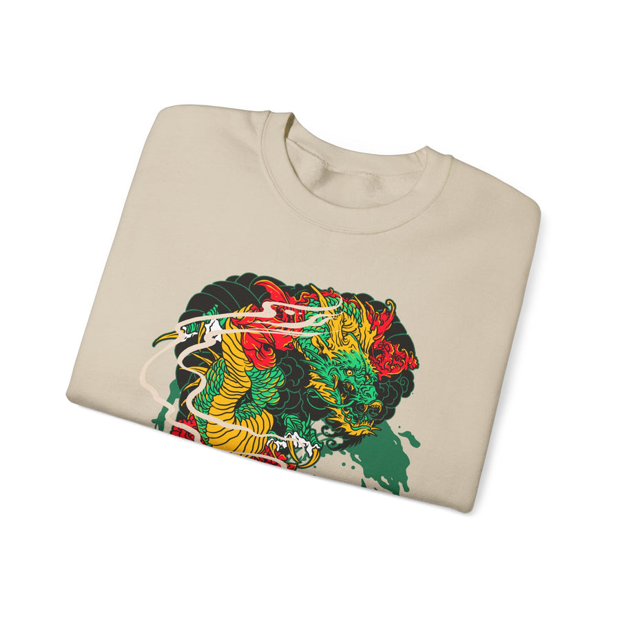 Vibrant Unisex Crewneck Sweatshirt with Unique Artwork, Cozy Gift for Art Lovers, Statement Apparel, Ideal for Casual Wear, Unisex Sweater