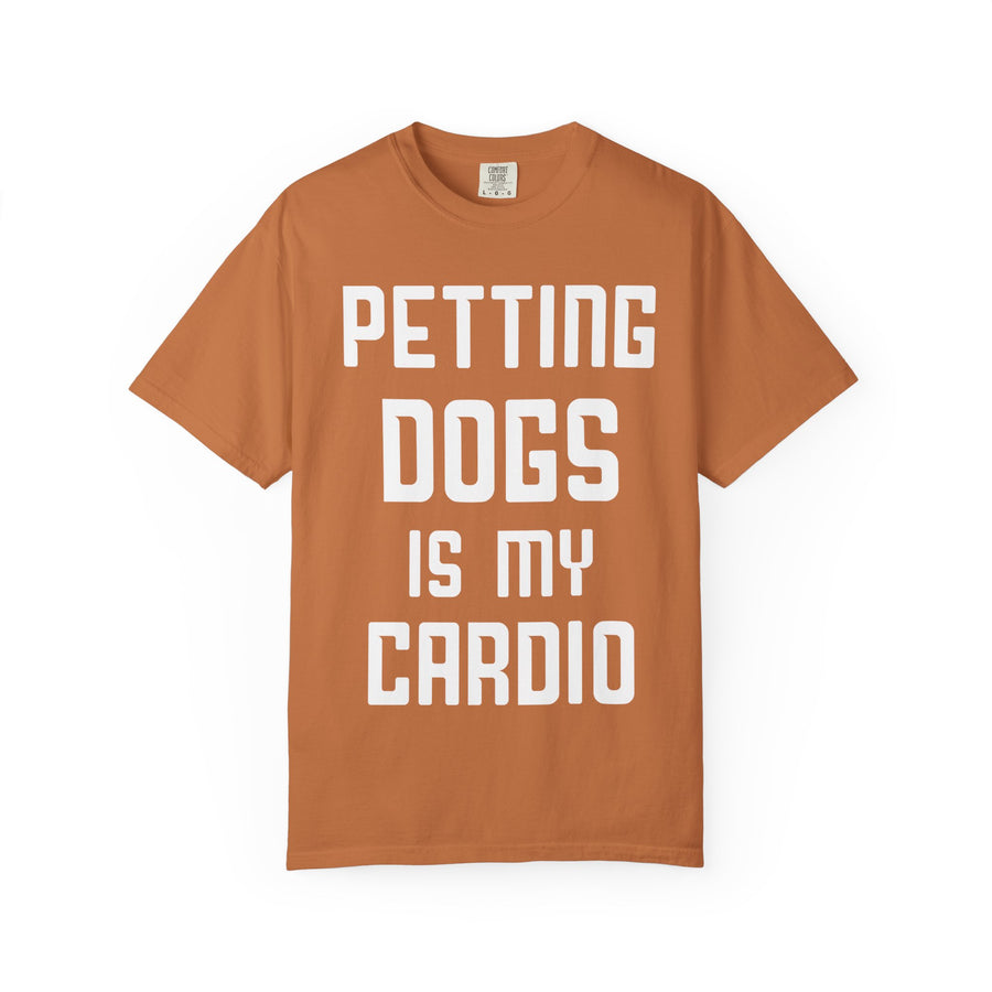 Pet Lover's Cardio T-Shirt - Dog Enthusiast Apparel, Gift for Dog Owners, Casual Wear, Fun Pet Sweatshirt, Unique Pet Lover Gift