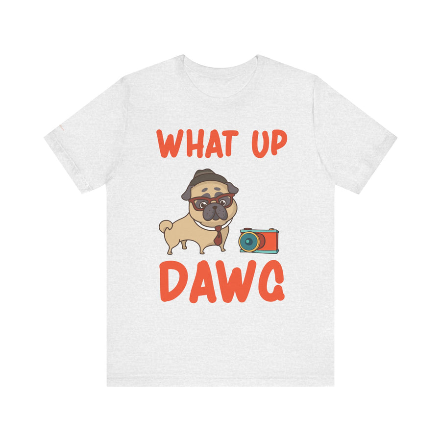Pug Humor Tee, Cute Dog Shirt for Pet Lovers, Funny Gift for Dog Owners, Casual Wear for Animal Lovers, Pet Lover T-Shirt