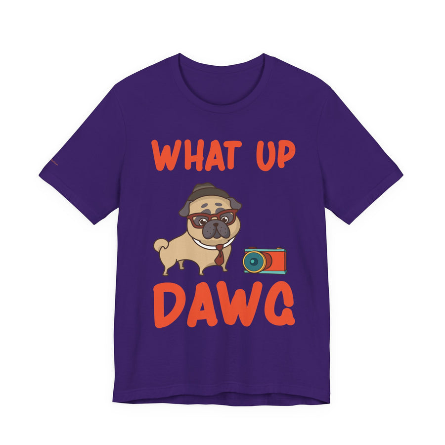Pug Humor Tee, Cute Dog Shirt for Pet Lovers, Funny Gift for Dog Owners, Casual Wear for Animal Lovers, Pet Lover T-Shirt