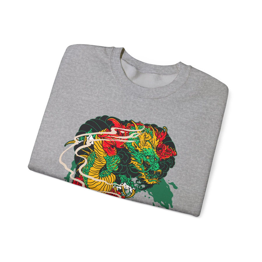 Vibrant Unisex Crewneck Sweatshirt with Unique Artwork, Cozy Gift for Art Lovers, Statement Apparel, Ideal for Casual Wear, Unisex Sweater