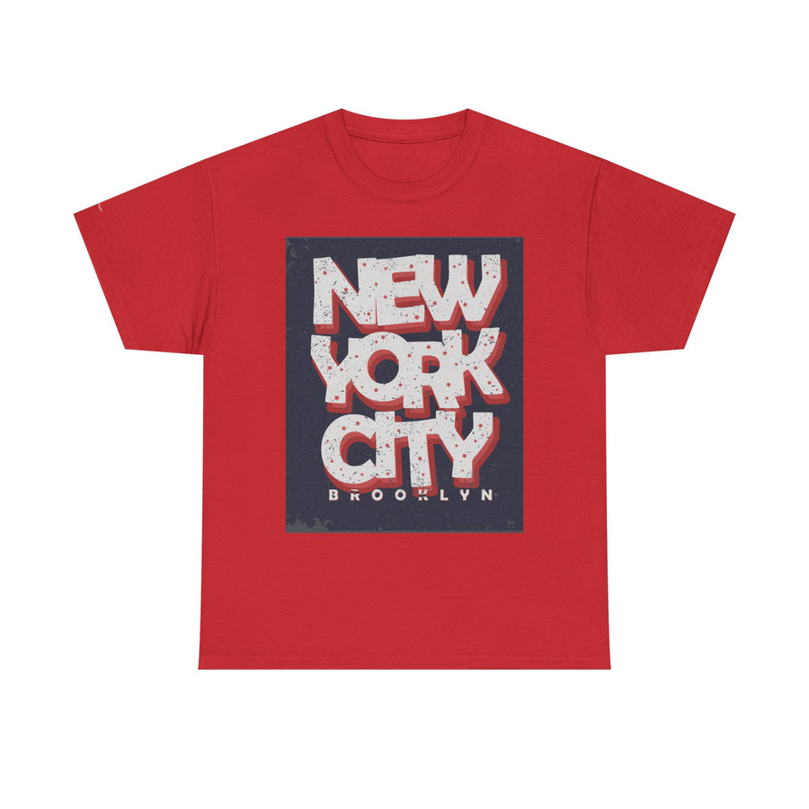 New York City Graphic Tee, Urban Streetwear, Gift for Travelers, Unisex Cotton T-Shirt, Casual Daily Wear