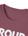 Black PROUD NEW DAD T-Shirt