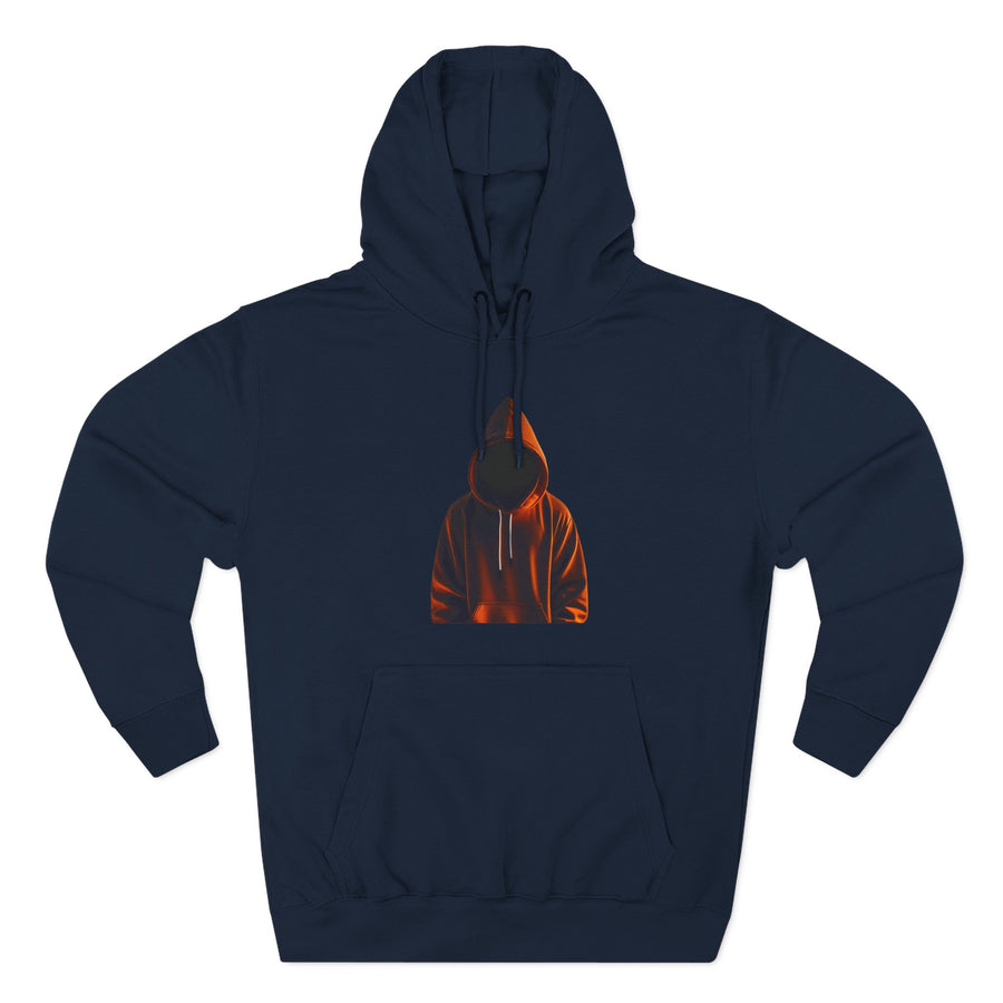 Cozy Three-Panel Fleece Hoodie for All Seasons, Unisex Graphic Sweatshirt, Casual Layering, Gifting for Friends & Family