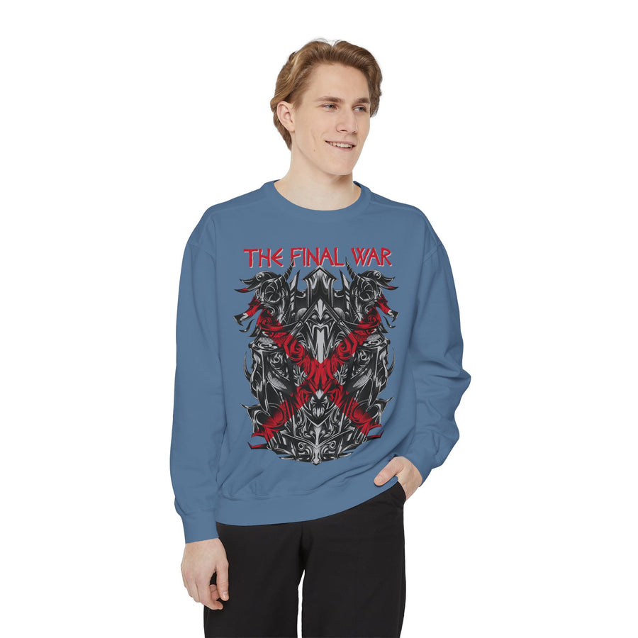 The Final War Unisex Sweatshirt, Casual Unisex Apparel, Graphic Sweatshirt, Streetwear, Unique Gift for Him/Her